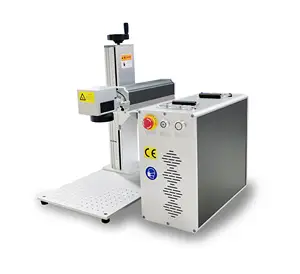 keyboard laser printing machine laser printing on plastic keyboard JPT mopa laser machine for plastics