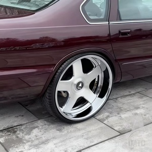 ล้อฟอร์จโครเมียมสองชิ้น DATC Sliver Deep Dish Lip ขนาด 17 18 19 20 21 22 24 นิ้ว 5x100/5x114.3/5x127/5x108/5x120/5x112 - Product Image 3