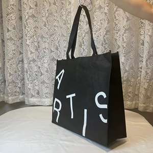 Bolsa de Tela No Tejida 100% Ecológica, con Diseño Personalizado, Impermeable, Reutilizable, Pequeña, para Compras, con Asa - Product Image 2