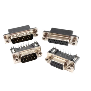 Connettore <span class=keywords><strong>D</strong></span>-<span class=keywords><strong>SUB</strong></span> spina 9 /15/25/26/37/44/62/78/100 posizione ad angolo retto maschio/femmina saldatura