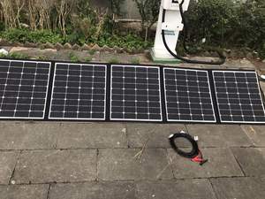 Precio de Fábrica Flagsun 300W, Bolsa Solar Portátil con Color Personalizable, Conector, 21.65% de Eficiencia, IP68 Impermeable para Exteriores - Product Image 2