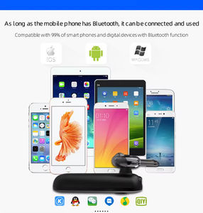 Nouveauté Casque Bluetooth V51 sans fil avec micro compatible avec les téléphones <span class=keywords><strong>iPhone</strong></span> et Android pour la conduite et les affaires - Product Image 5