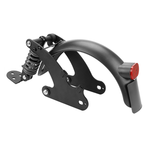 Suspensión Trasera Marca ULIP para Patinete Eléctrico M365 1S, Guardabarros, Luz Trasera, Absorción de Impactos, Plástico Negro, Tamaño Estándar, Fácil Instalación - Product Image 1
