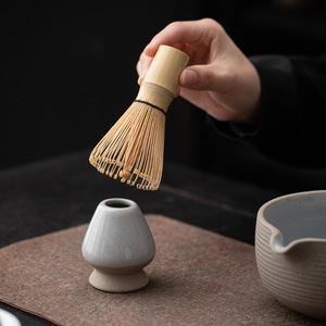 Ensemble de Cérémonie du Thé Matcha Style Ancien Naturel pour Usage Domestique – <span class=keywords><strong>Bol</strong></span> et Fouet en Céramique Kung Fu avec Support – Inspiré de la Dynastie Song - Product Image 6