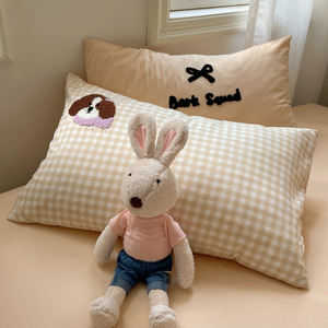 Ensemble de draps de lit de haute qualité pour la peau du fabricant housse de <span class=keywords><strong>couette</strong></span> et taie d'oreiller pliée 3 pièces à bas <span class=keywords><strong>prix</strong></span> - Product Image 6