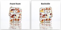 Nouveau porte-monnaie et porte-cartes en PU avec imprimé chat de dessin animé pour femme, mignon, créatif, portable, avec fermeture éclair, petit portefeuille intégré avec fente pour carte d'identité/passeport