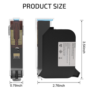 Cartouches d'encre pour imprimante TIJ compatibles, économiques, de qualité industrielle, en encre éco-solvant haute définition CHIKY 42 ml - Product Image 6