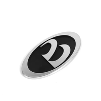 Logo personnalisé 3D ABS Plastique Chrome Emblème de voiture Insigne de voiture Chrome Lettre Autocollant Auto Emblème de voiture Badges en gros