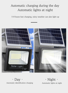 Projecteur de haute qualité ip67 étanche 25W 35W 60W 80W 200W projecteur solaire avec projecteurs solaires télécommandés