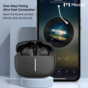 Écouteurs intra-auriculaires Miccell à réduction de <span class=keywords><strong>bruit</strong></span> TWS BT 5.4 avec puce phare, pour le sport, le bureau et l'exercice - Product Image 6