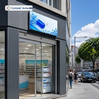 Écran LED d'affichage numérique pour publicité extérieure Canbest LM P3.91 P4.81, panneau d'affichage LED pour DOOH