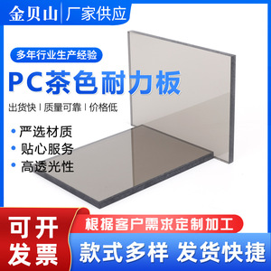 Panneau PC marron Jinbei Mountain, épaisseur et longueur sur mesure pour auvents et véranda - Product Image 4