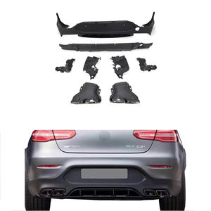 Nuevo Difusor de Escape Trasero Directo de Fábrica, Puntas de Silenciador para Mercedes <span class=keywords><strong>GLC</strong></span>-Class C253 GLC63 <span class=keywords><strong>COUPE</strong></span> 2018 - Product Image 1