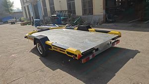 Remolques de Cama Baja de <span class=keywords><strong>Eje</strong></span> Único OMT-1000 de <span class=keywords><strong>1</strong></span> Tonelada Usados en Venta, Remolques para Camiones para Equipo Pesado - Product Image 2