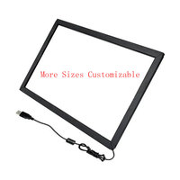 Écran tactile infrarouge YINGTOUCH de 19,5 pouces, résistance aux interférences électromagnétiques, rapport d'aspect 16:9, interface USB