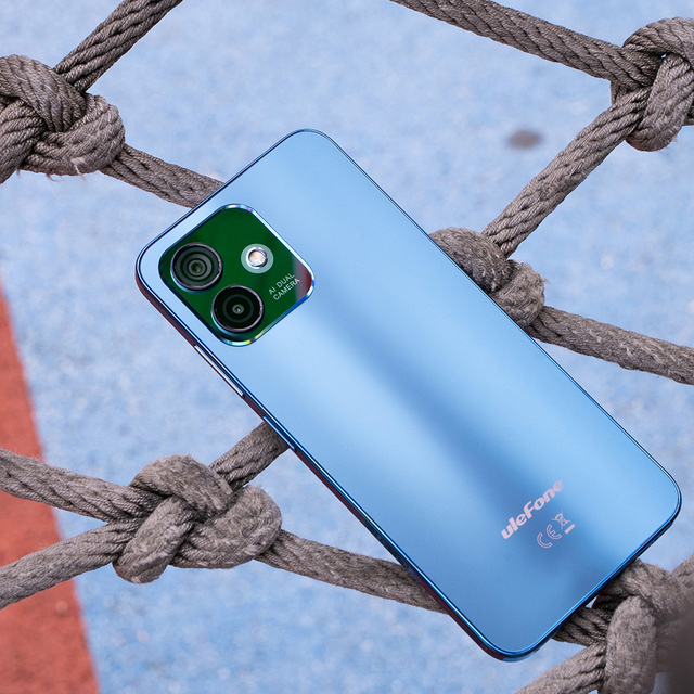 Ulefone Note 16p Android 15 Smart Phone 6.52" HD+ Screen Octa Core 8GB+512GB 4400mAh Face Unlock Cellphones Rugged Phone