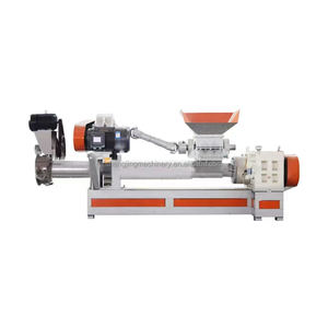 החדש ביותר pp pe סרט גרגיר קו ייצור/פסולת פלסטיק שקיות חומר גלם מיחזור מכונות פלטות - Product Image 4