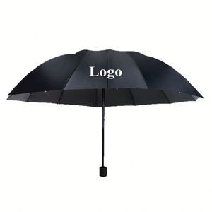 Custom logo Printed Wholesale <b>Large</b> <b>Umbrella</b> Business Rainproof Windproof 2-3 Persons <b>Umbrella</b> - Product Image 1