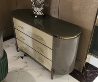 Juego de Comedor Moderno de Metal Convertible Furnistyle, con Centro Giratorio para Uso en la Cocina, Nueva Llegada