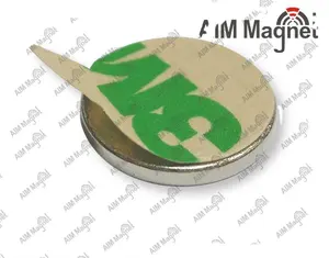 Strong Disc Neodymium Adhesive Magnet