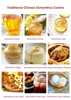 Tisane de santé traditionnelle chinoise Chine thé de fleurs d'osmanthus doré séché parfumé doux thé nature Osmanthus