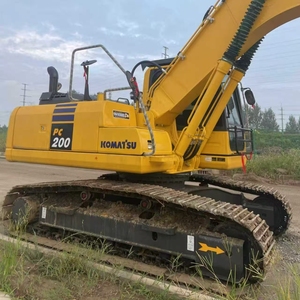 Komatsu เครื่องขุดดินไฮดรอลิก PC200รถตักดินสภาพดีสำหรับงานก่อสร้างงานขุดการเกษตรปั๊มมอเตอร์หลักใหม่ - Product Image 2