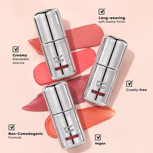 Rubor Líquido de Alta Pigmentación, Marca Privada, Maquillaje Facial, Rubor Líquido Mate Hidratante - Product Image 5