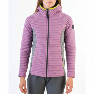 Felpa con cerniera di alta qualità da donna PRESOLANA felpa con Logo personalizzato foderato per abbigliamento lungo autunno/inverno con Design leggero - Product Image 2
