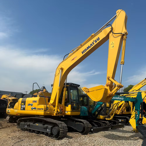 Excavatrice sur chenilles KOMATSU PC160-7 d'occasion de haute qualité, petite taille, 16 tonnes, faible nombre d'heures de travail, pas de révision importante, vente chaude - Product Image 1