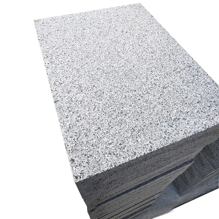 Pietra per pavimentazione in granito grigio medio di alta qualità per esterni G341 nuove lastre di granito pietra naturale per pavimento