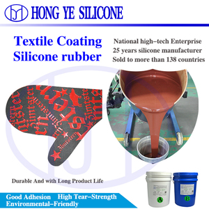 Hong <span class=keywords><strong>Ye</strong></span> Silicona Recubrimiento textil Caucho de silicona Grado alimenticio No tóxico Inodoro Muestra gratis - Product Image 5