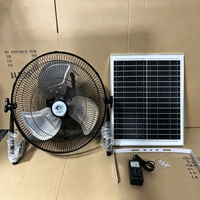 Ventilateur de sol solaire rechargeable 12 pouces, 12 vitesses, grande batterie, USB, portable, ventilateur de bureau DC pour extérieur, stand, maison, dortoir, Afrique, hors réseau