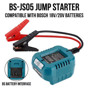 Arrancador de Coche de 13.5V 30A QC3.0 30W DC para Batería de Iones de Litio DCB200 con Abrazaderas para Cables de Arranque - Product Image 1