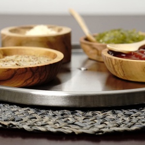 Escurridor de vajilla de dos niveles, estante negro para especias, 360, 10 pulgadas, mesa de comedor redonda, Suzan única - Product Image 3