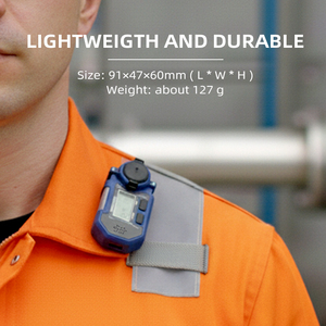 Industriële Explosieve Giftige Besloten Ruimte H 2S Waterstofsulfide Draagbare Enkele Gasmonitor - Product Image 2