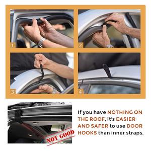 Sac de toit de voiture en PVC de grande capacité personnalisé, porte-bagages de toit personnalisé, sac de toit imperméable, sac de transport portable - Product Image 5