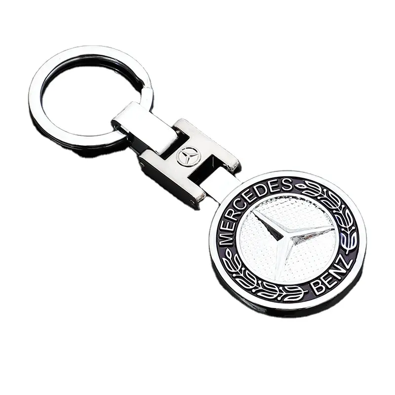 Designer Wholesale Fashion Zinc Alloy Metal Car Keychains Fancy Best Sales Customized logos