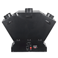 Machine à effets spéciaux de scène MOKE 180W à 3 têtes DMX512, machine à flammes pour fêtes, mariages, discothèques, théâtres, spectacles en direct