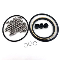 Kit de réparation de joint pivotant manuel de 4 pouces avec étui rigide, joints NBR, bouchons à bille, 15 000 PSI pour vanne de débit OEM pour le Moyen-Orient