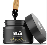 HACCP OEM/ODM Fournisseur d'usine sous marque privée Résine de Shilajit pure à 100 % pour le soutien de la santé corporelle avec plus de 85 oligo-éléments 50g 30g