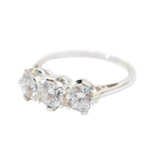 Anillo de Boda de Plata de Ley 925 con Incrustaciones de Circonita, Certificado por NGTC, de Alta Calidad, al por Mayor, Unisex, para Hombre y Mujer, Regalo para el Día de San Valentín - Product Image 2