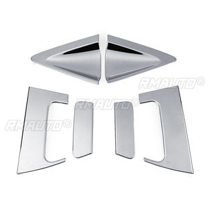 Accesorios para Coche: 6 Cubiertas Decorativas de ABS Cromado/Fibra de Carbono para Manijas de Puertas Laterales Traseras para Honda Vezel HR-V HRV 2016 2017 2018 - Product Image 4