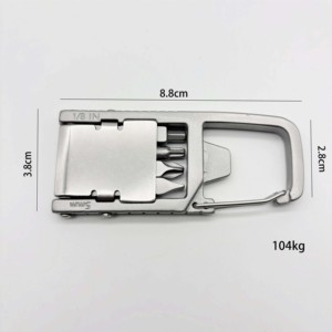 Kit de réparation de vélo multifonctionnel en acier inoxydable, outils de survie, outils de camping à fermeture auto-agrippante et tournevis multi-outils - Product Image 3
