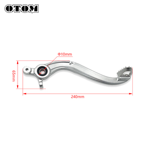 Ensemble de levier de frein arrière en aluminium OTOM pour KTM <span class=keywords><strong>SX</strong></span> <span class=keywords><strong>85</strong></span> HUSQVARNA TC <span class=keywords><strong>85</strong></span> GASGAS MC <span class=keywords><strong>85</strong></span> Dirt Bike Motocross Parts - Product Image 6