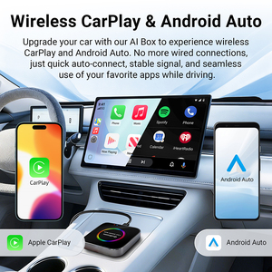 กล่อง Ai Box ระบบ Android 13 รองรับ Wireless Carplay และ Android Auto สำหรับรถยนต์ที่มีระบบ Carplay แบบใช้สายจากโรงงาน พร้อมระบบนำทาง GPS 4G - Product Image 6