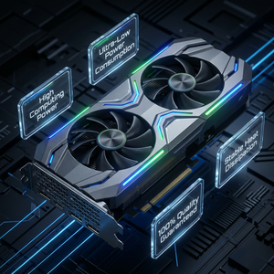 การ์ดจอ New Wontoshi RTX5070 12G Ventus 3X OC E-Sports สำหรับเล่นเกมส์ หน่วยความจำวีดีโอ PCIe 4.0 DIY Workstation GPU พร้อมพัดลมระบายความร้อนประสิทธิภาพสูง - Product Image 1