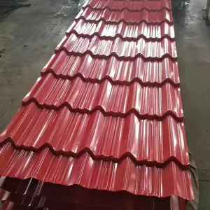 Different Types Roofing Material Coated Prepainted Galvanized Corrugated Sheets/Building Steel Roof Sheet