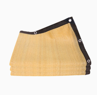Filet d'ombrage agricole noir en PEHD résistant aux UV, durable, pour extérieur, à haute teneur en ombrage, pour serre, filet de réduction de chaleur