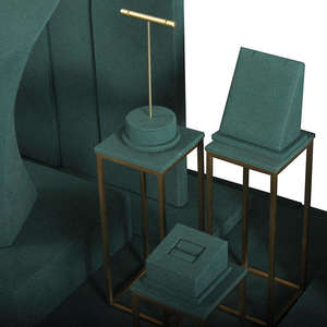 Présentoirs à bijoux haut de gamme pour magasin, accessoires de présentation de bijoux, ensemble de présentoirs à bijoux sur mesure - Product Image 6