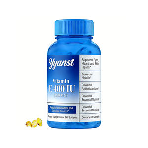 Vitamina E de alta calidad, fácil de consumir, apoyo al sistema inmunológico, mejora la piel, antioxidante, cápsulas blandas. - Product Image 1